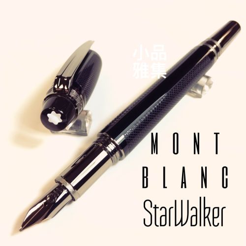 德國 MONTBLANC 萬寶龍 STARWALKER 漂浮系列 EXTREME 頂極網紋 14K金 鋼筆